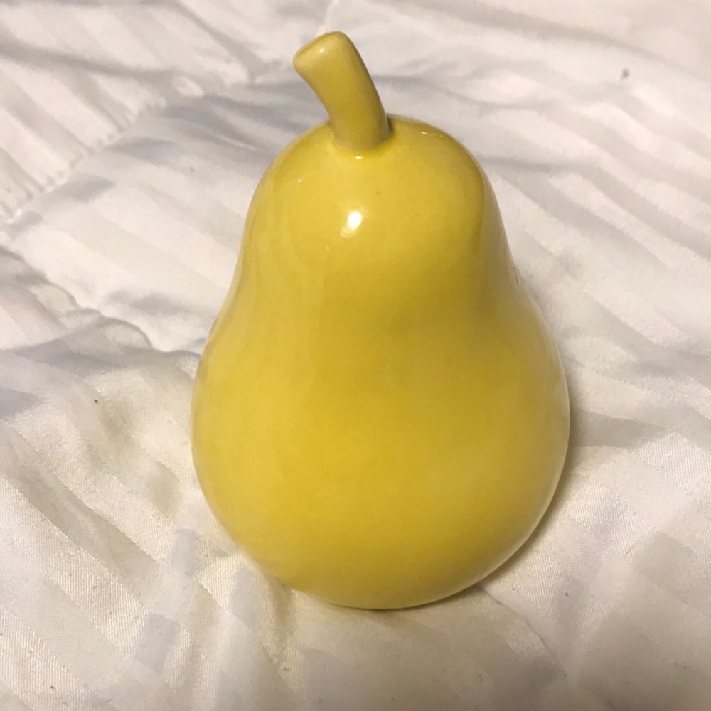 Yellow decoration pear